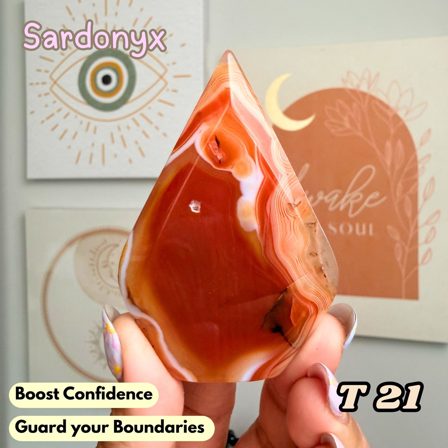 Sardonyx Flame Freeform | T21