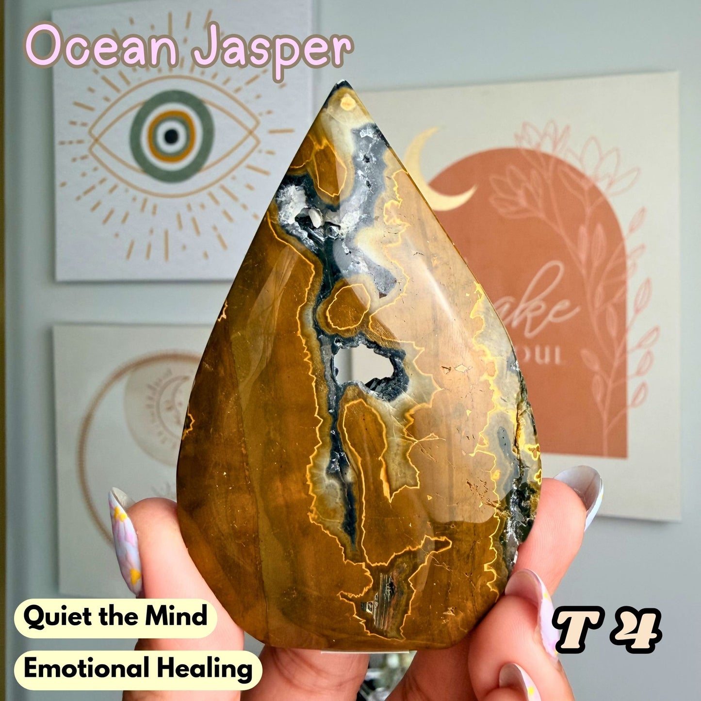 Ocean Jasper Flame Freeform | T4