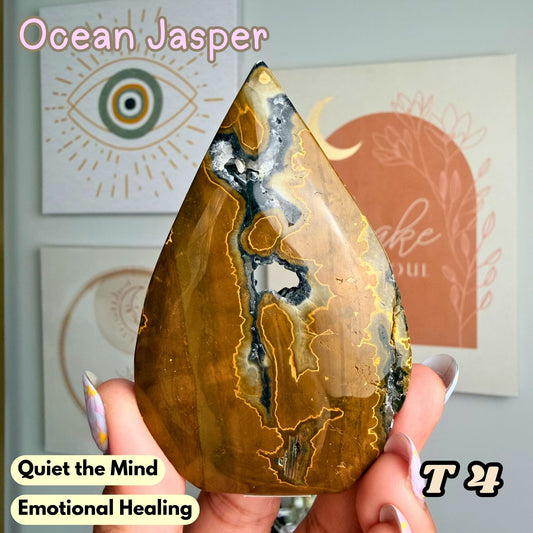 Ocean Jasper Flame Freeform | T4