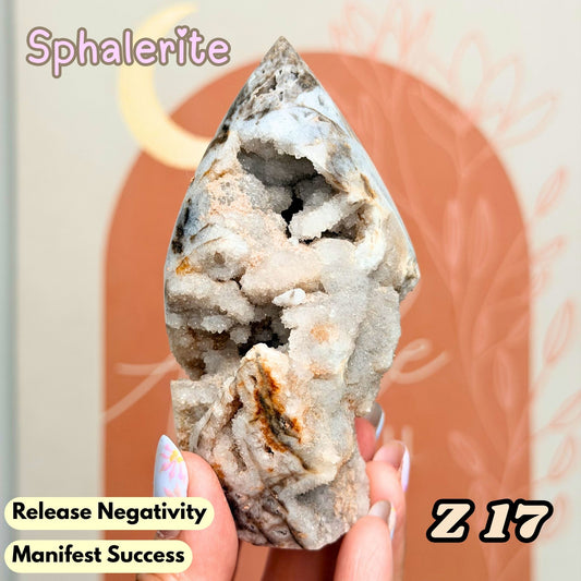 Druzy Sphalerite Flame Freeform | Z17