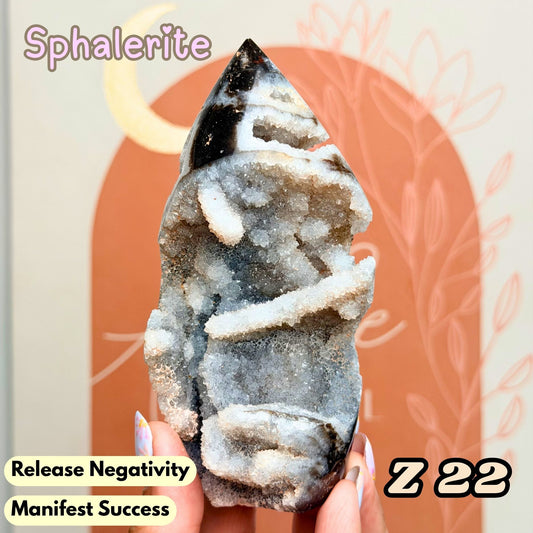 Druzy Sphalerite Flame Freeform | Z22