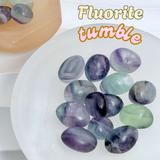 Fluorite Tumbled Stone
