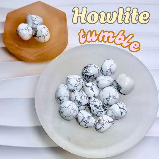 Howlite Tumbled Stone