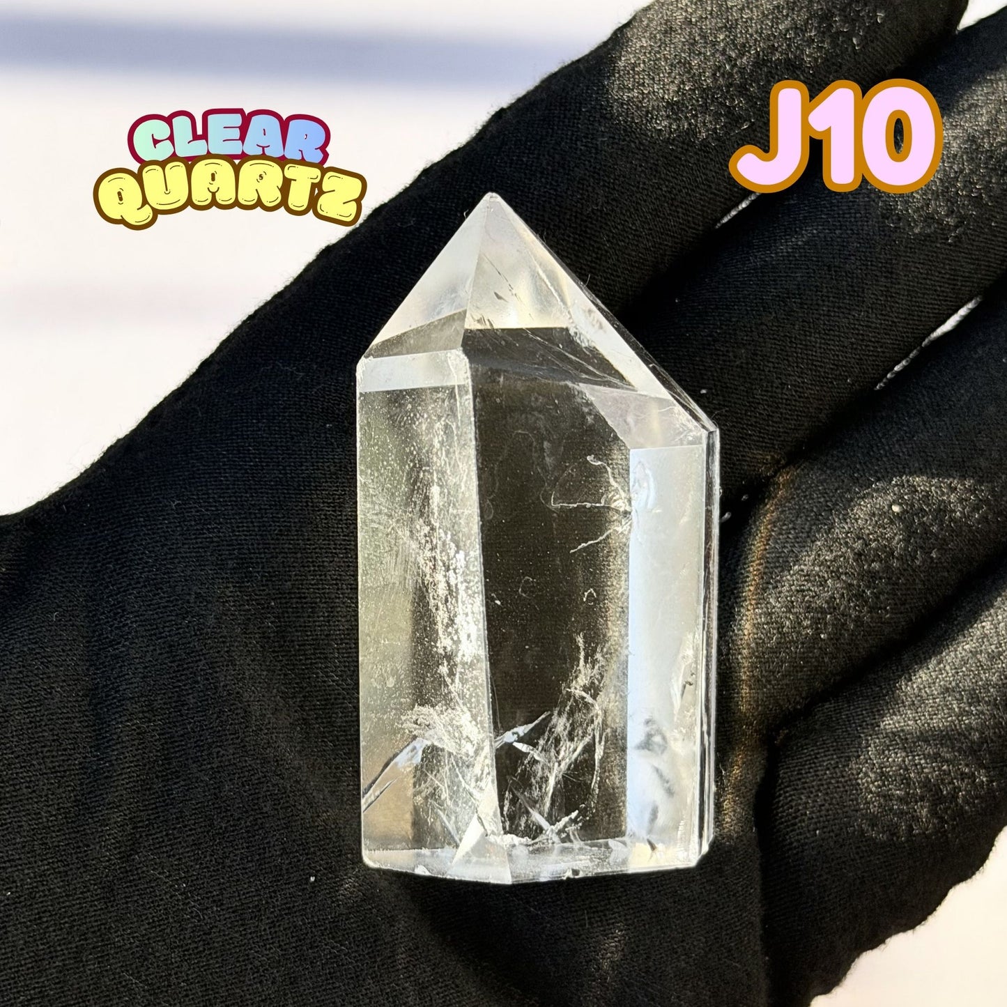 Clear Quartz Tower | J10