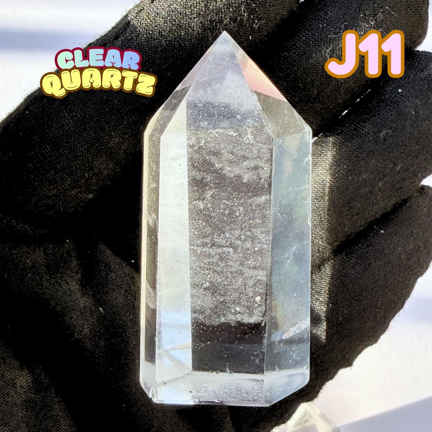 Clear Quartz Tower | J11