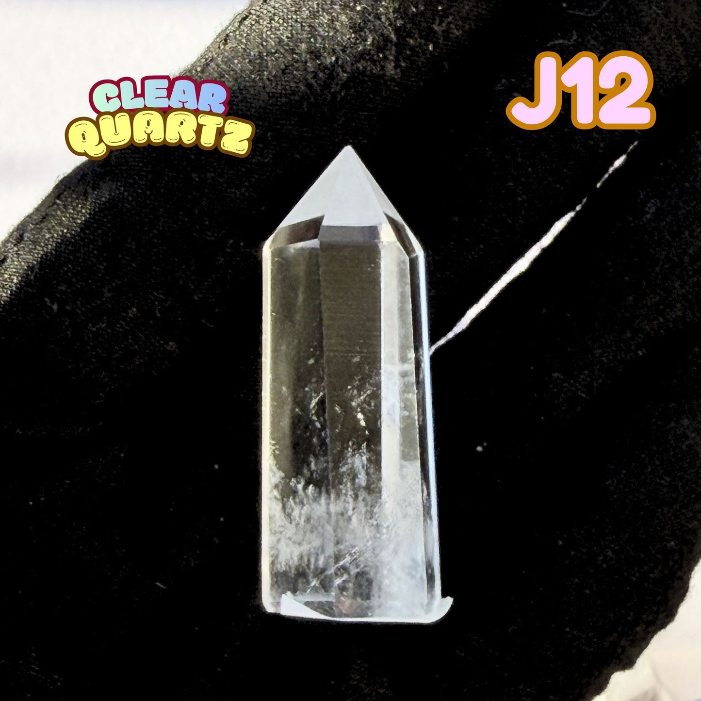 Clear Quartz Tower | J12