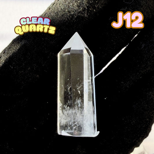 Clear Quartz Tower | J12