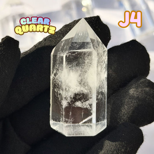 Clear Quartz Tower | J4