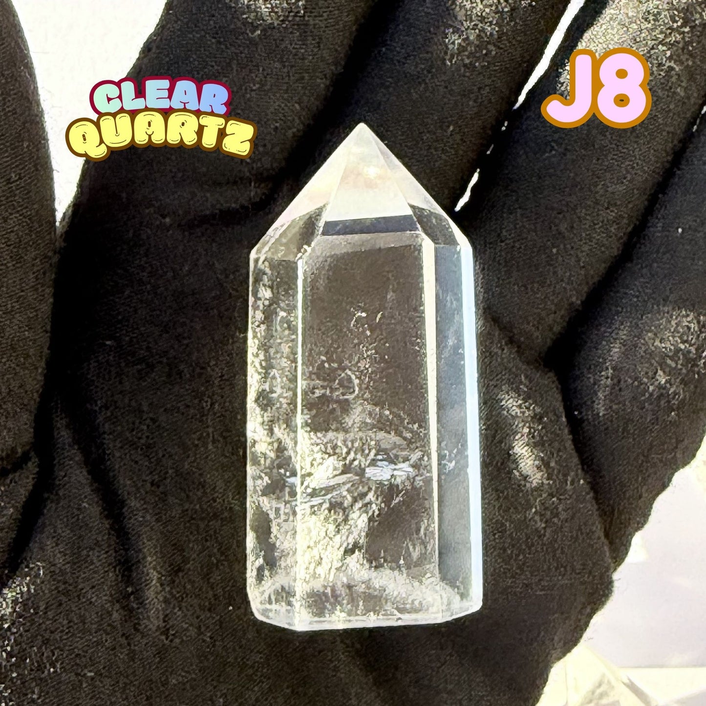 Clear Quartz Tower | J8