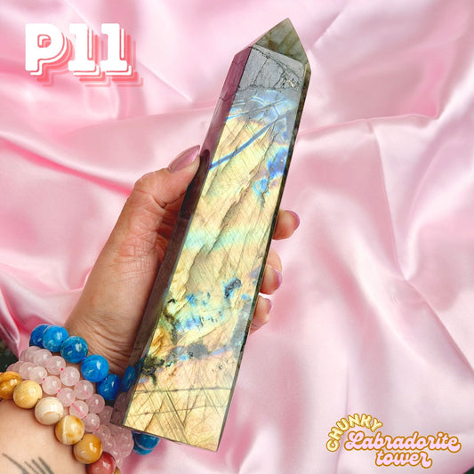 Labradorite Chunky Tower | P11