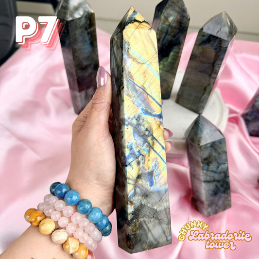 Labradorite Chunky Tower | P7