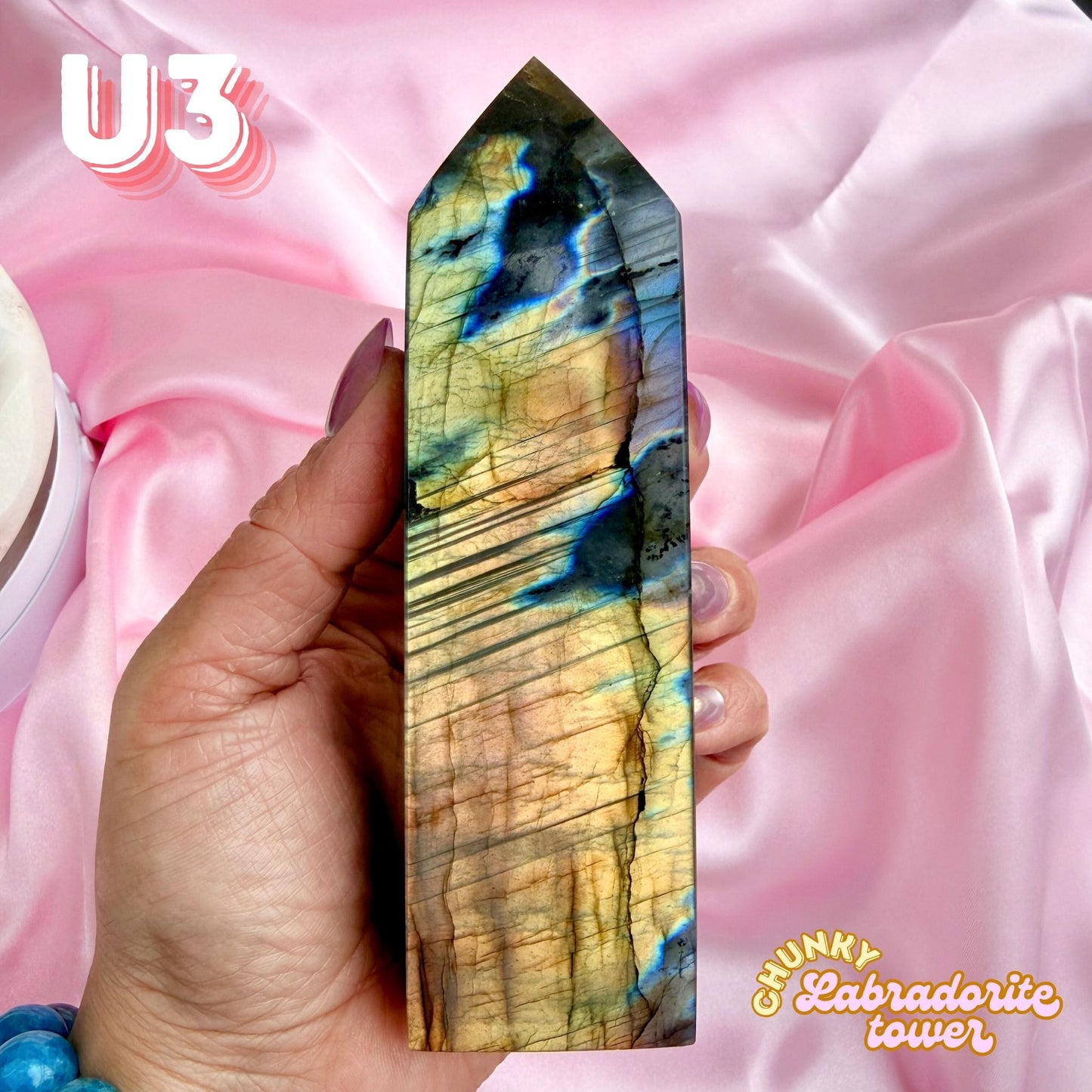 Labradorite Chunky Tower | U2