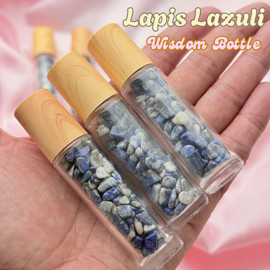 Lapis Lazuli Crystals Wisdom Bottle
