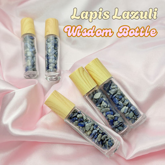 Lapis Lazuli Crystals Wisdom Bottle