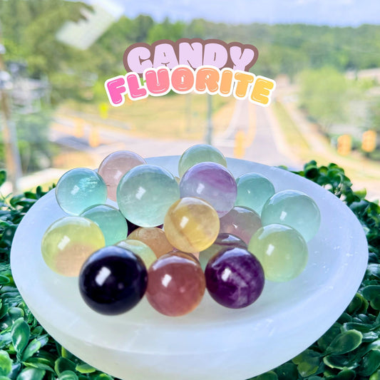 Candy Fluorite Mini Sphere