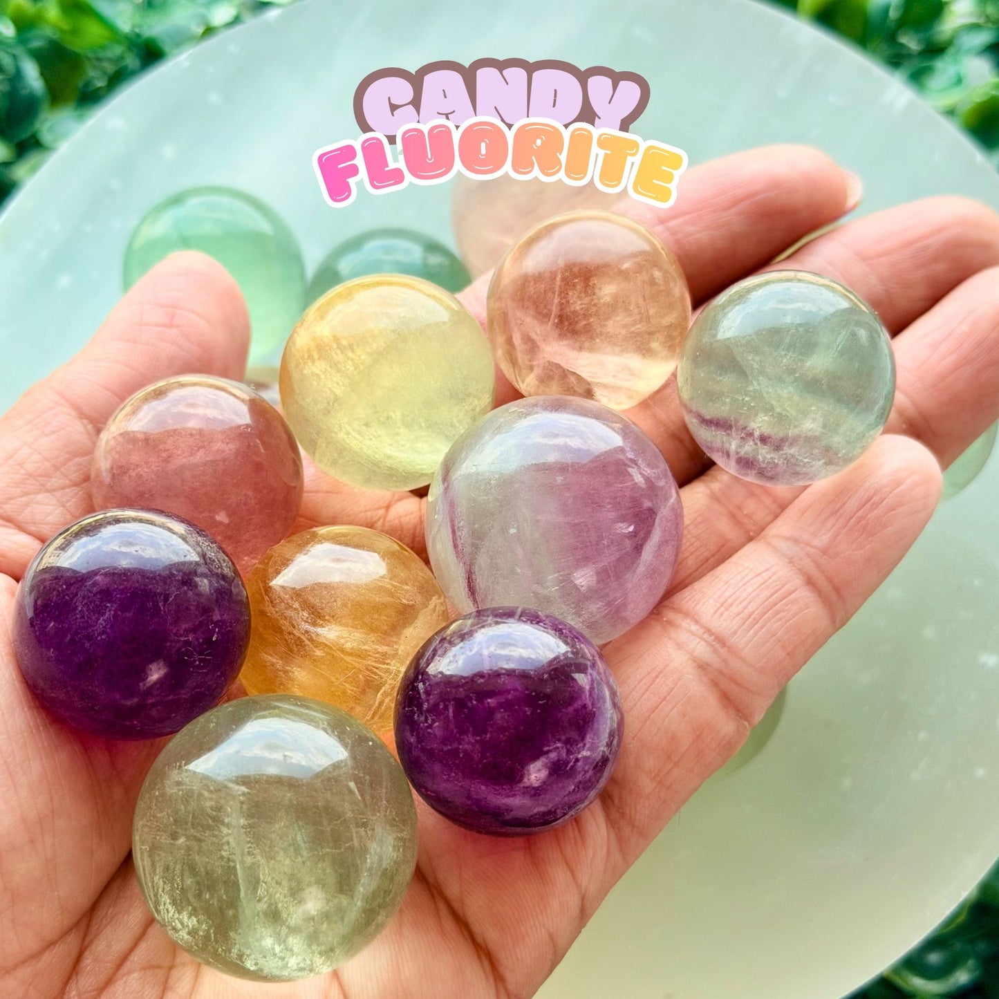 Candy Fluorite Mini Sphere