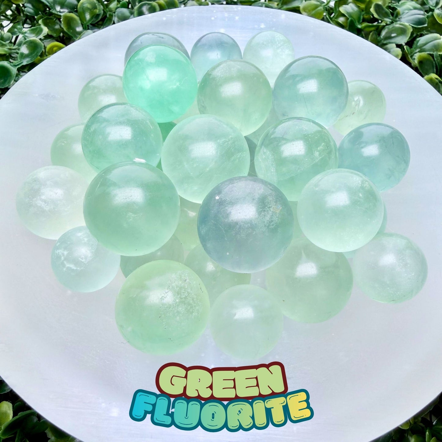 Green Fluorite Mini Sphere