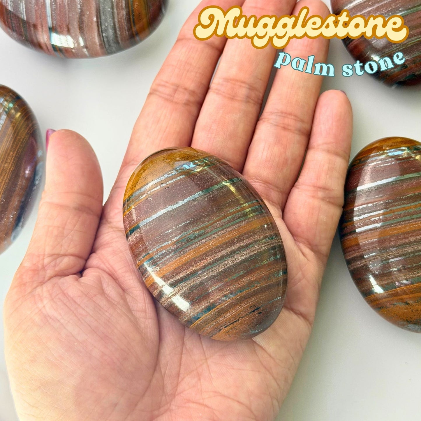 Mugglestone Palm Stone | Intuitively Chosen