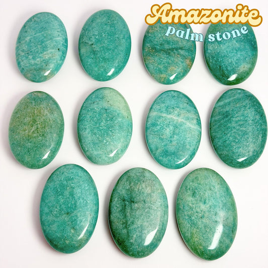 Amazonite Palm Stone | Intuitively Chosen
