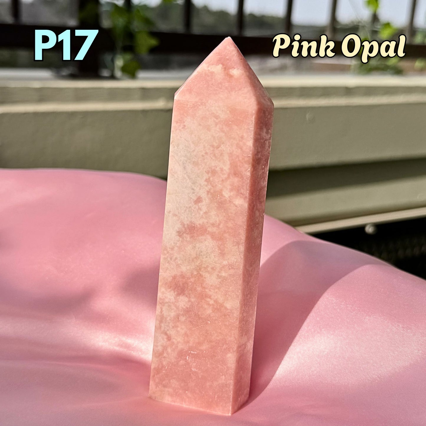 Chunky Pink Opal Tower| P17