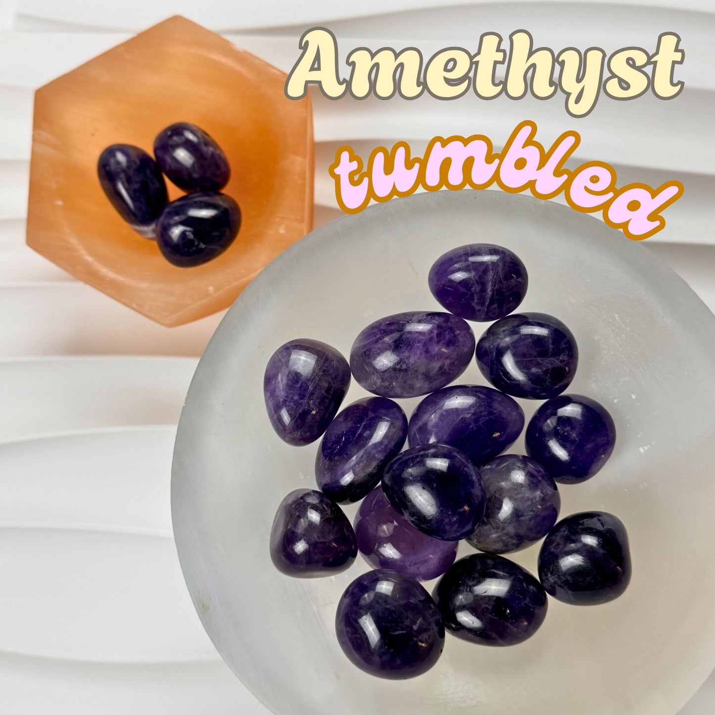 Amethyst Tumbled Stone
