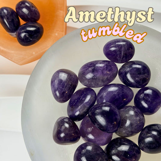 Amethyst Tumbled Stone