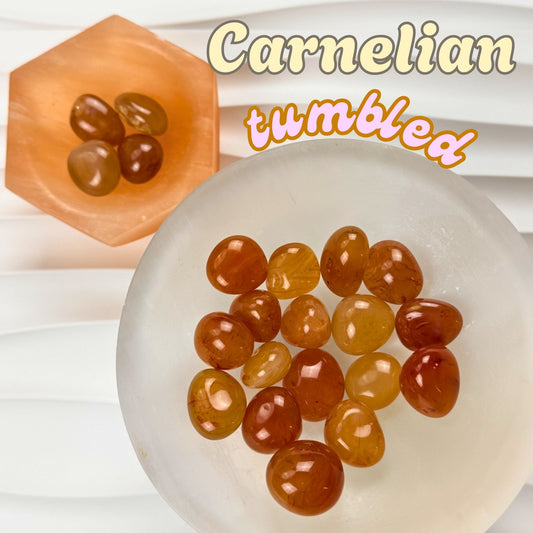 Carnelian Tumbled Stone