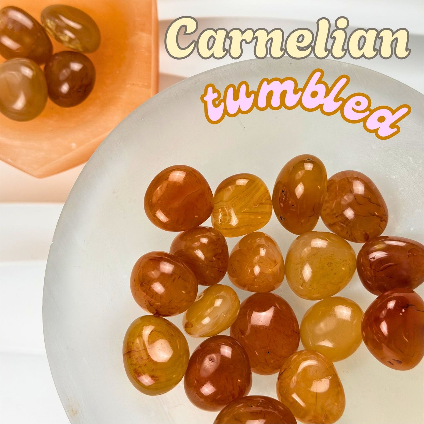 Carnelian Tumbled Stone