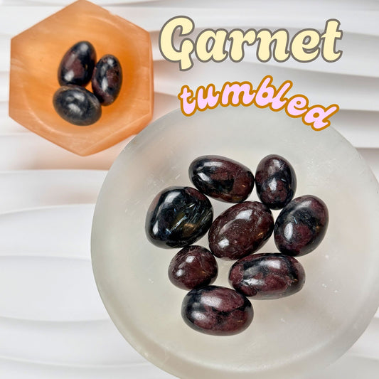 Garnet Tumbled Stone