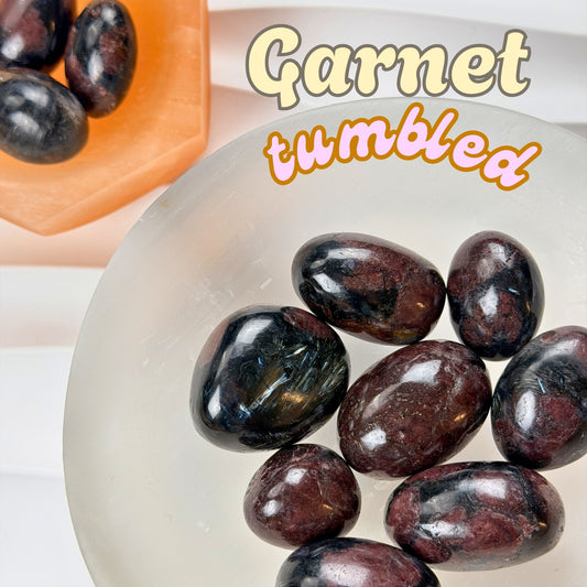 Garnet Tumbled Stone