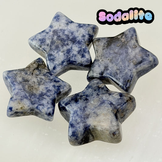 Sodalite Mini Star Carving