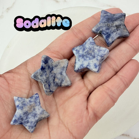 Sodalite Mini Star Carving