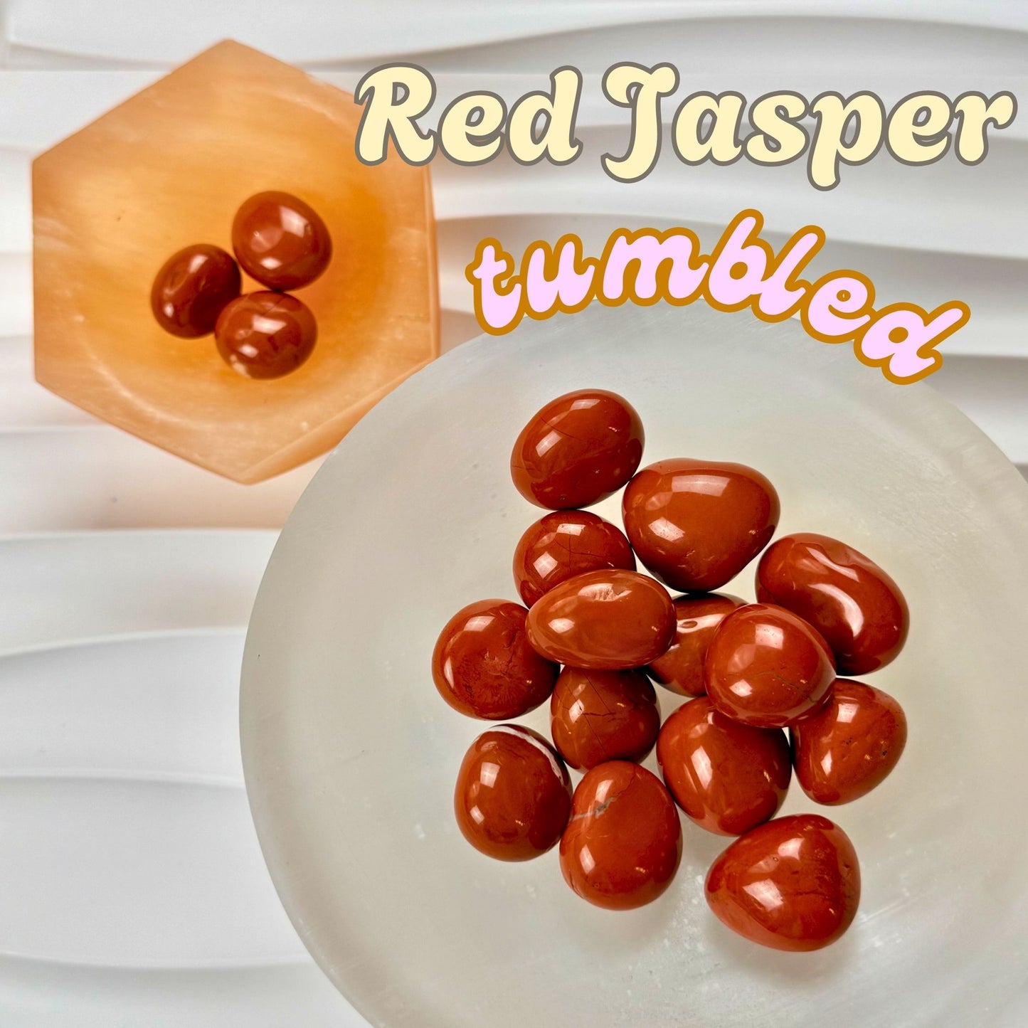 Red Jasper Tumbled Stone
