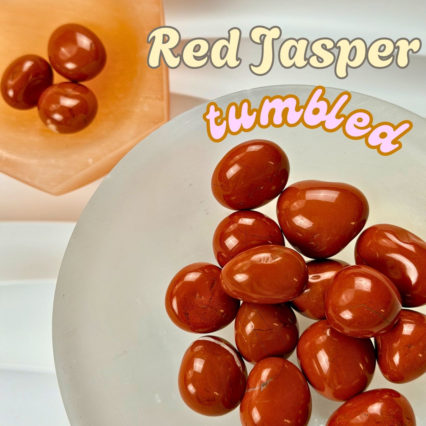 Red Jasper Tumbled Stone