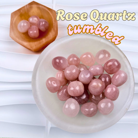 Rose Quartz Tumbled Stone