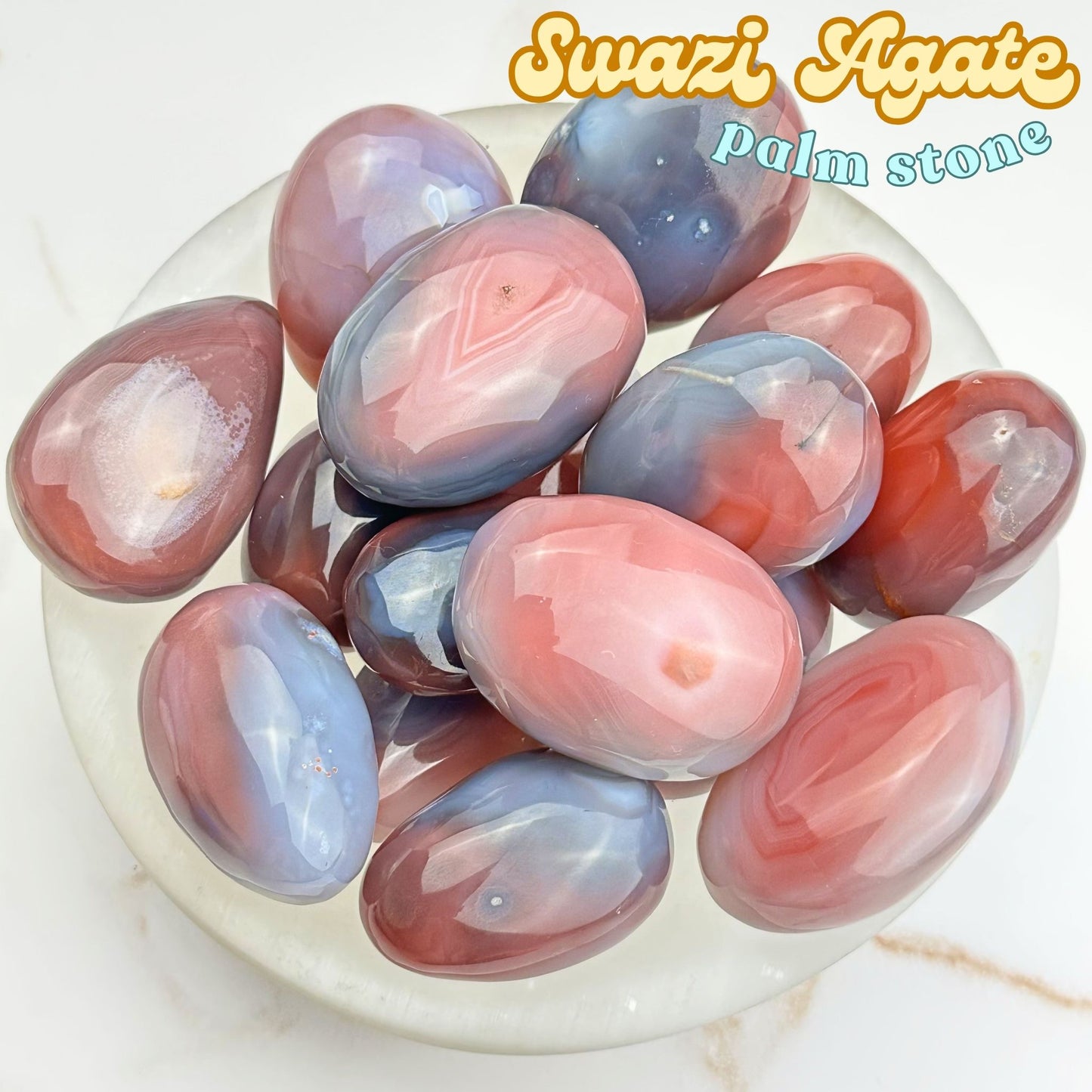 Swazi Agate Palm Stone | Intuitively Chosen