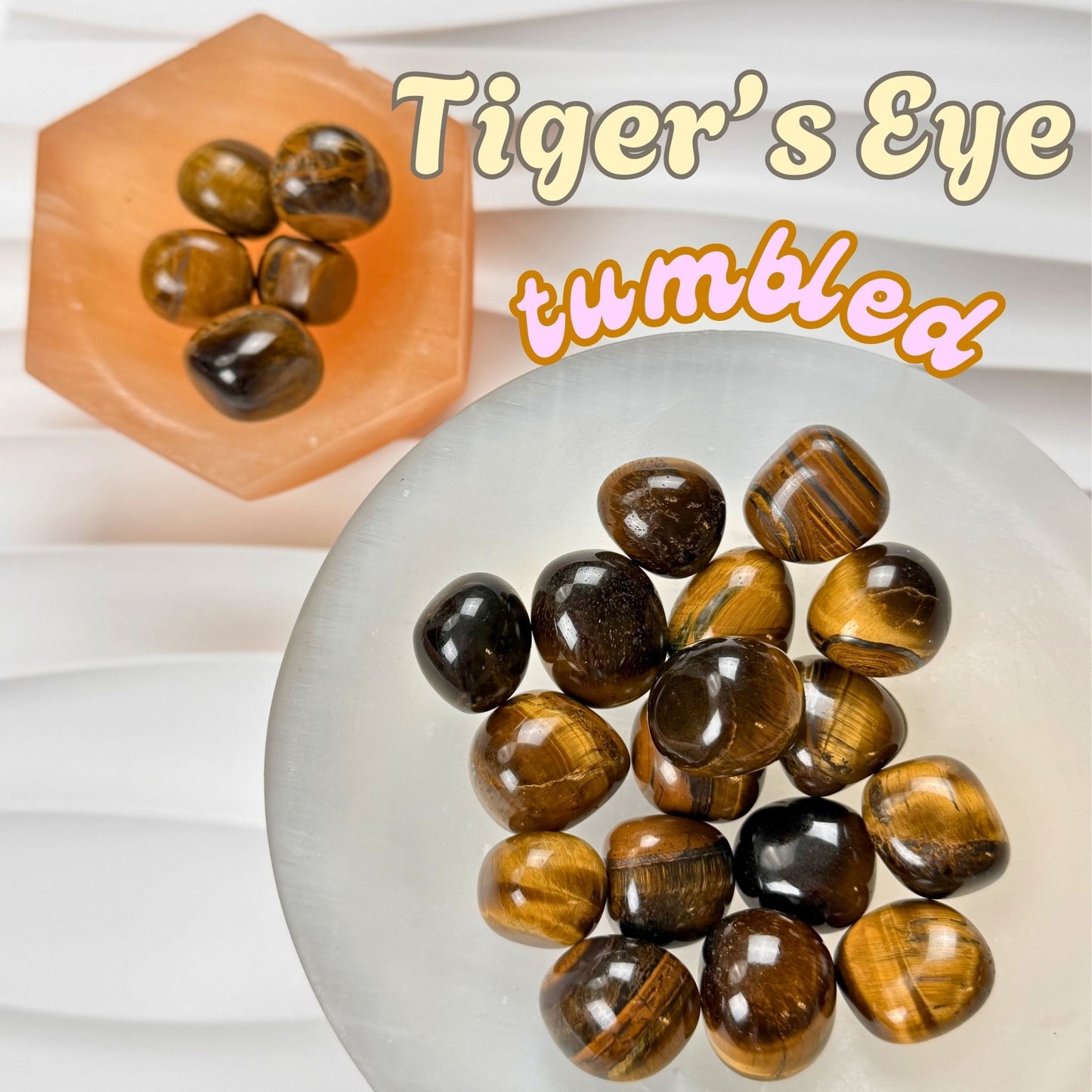 Tiger's Eye Tumbled Stone