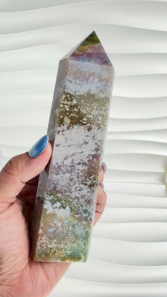 Ocean Jasper Chunky Tower | Y11