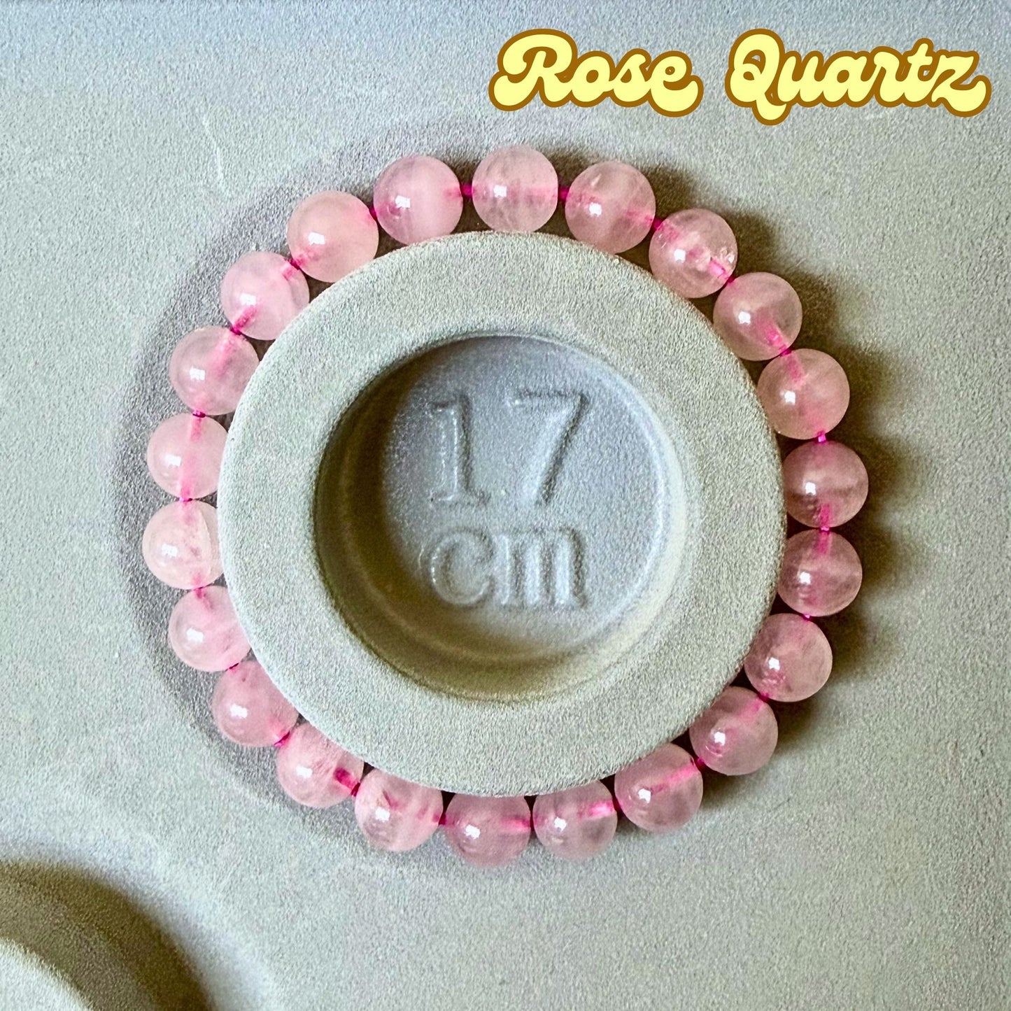 Rose Quartz 8mm Bracelet