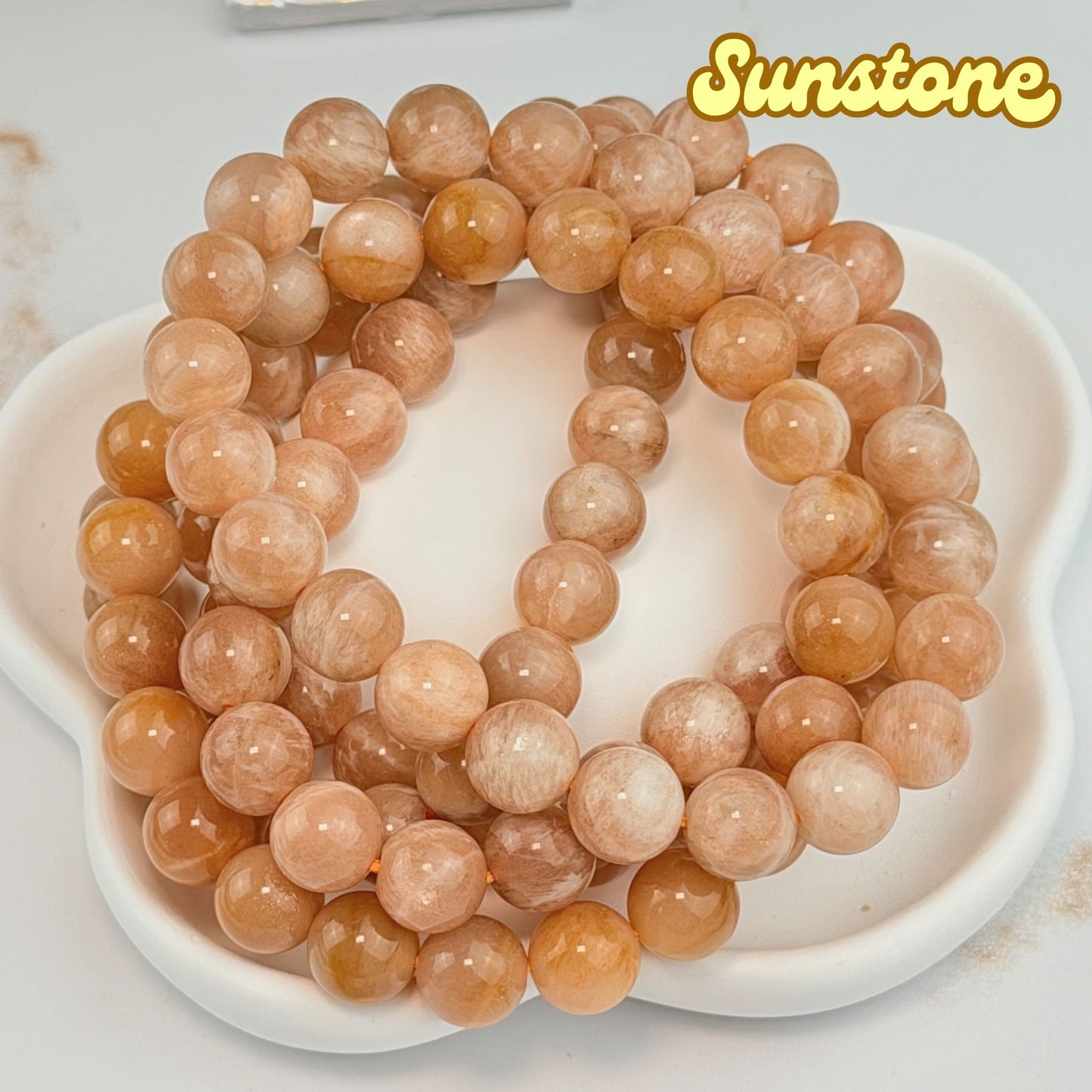 Sunstone 8mm Bracelet