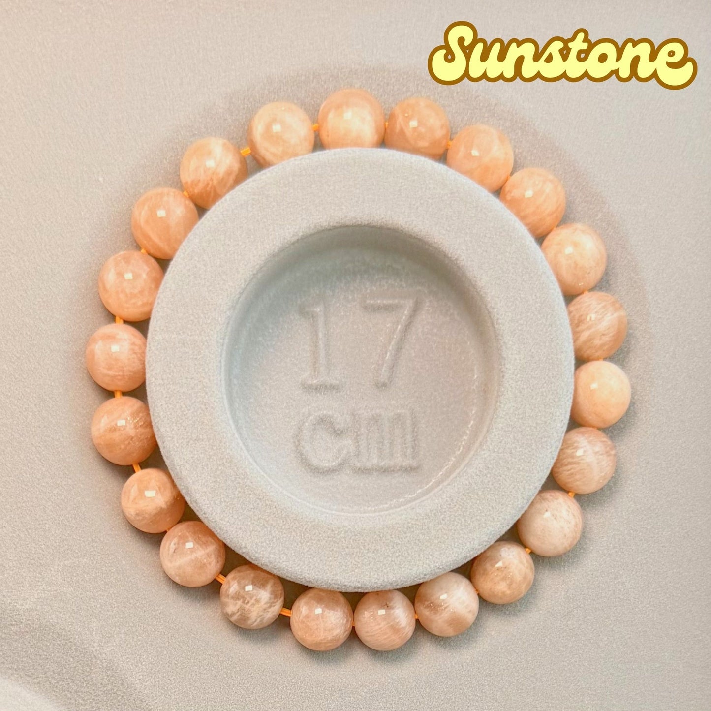 Sunstone 8mm Bracelet