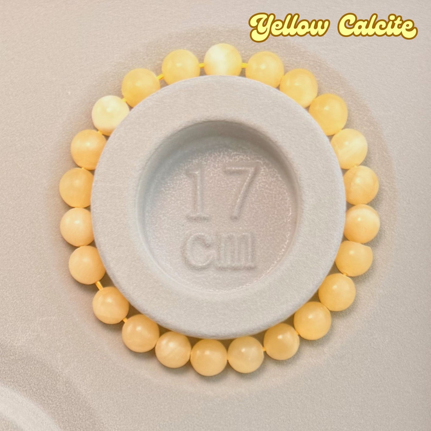 Yellow Calcite 8mm Bracelet